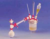 Distillation Apparatus III with Transparent Reaction Vessel